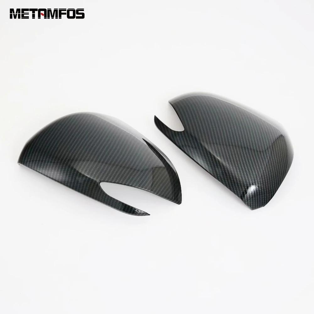 For Hyundai Santa Fe -  Carbon Fiber Rearview Side Door Mirror Cover Trim Protector Exterior Accessories Car Styling