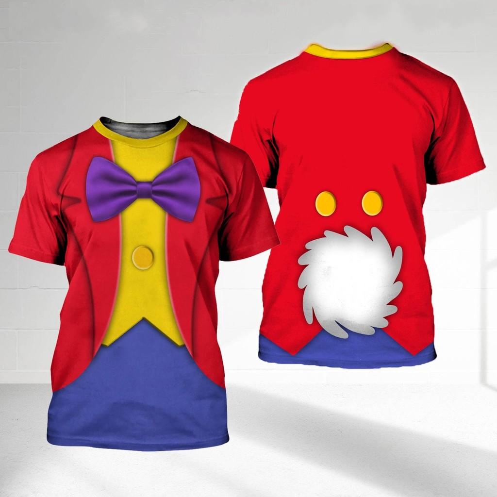 

3D printed T-shirt, men s, women s, children s casual short sleeved T-shirt, summer animated T-shirt XS