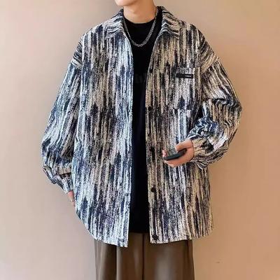 Mantel Herren Frühling und Herbst Neue Trendmarke Lockeres Oberteil Jungen Raufbold Hübsch Lässige Jacke