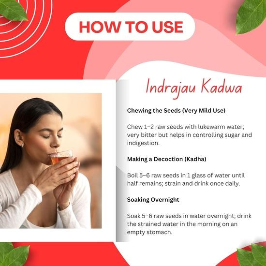 BIRJU MAHAVIR Indrajau Kadwa - Holarrhena Pubescens 200 g, Přírodní (BMKB-20)