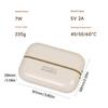 Split Design Magnetic Warmers for Winter Warmth ABS Ergonomic Grip USB Rechargeable Hand Warming Device for Cold Day