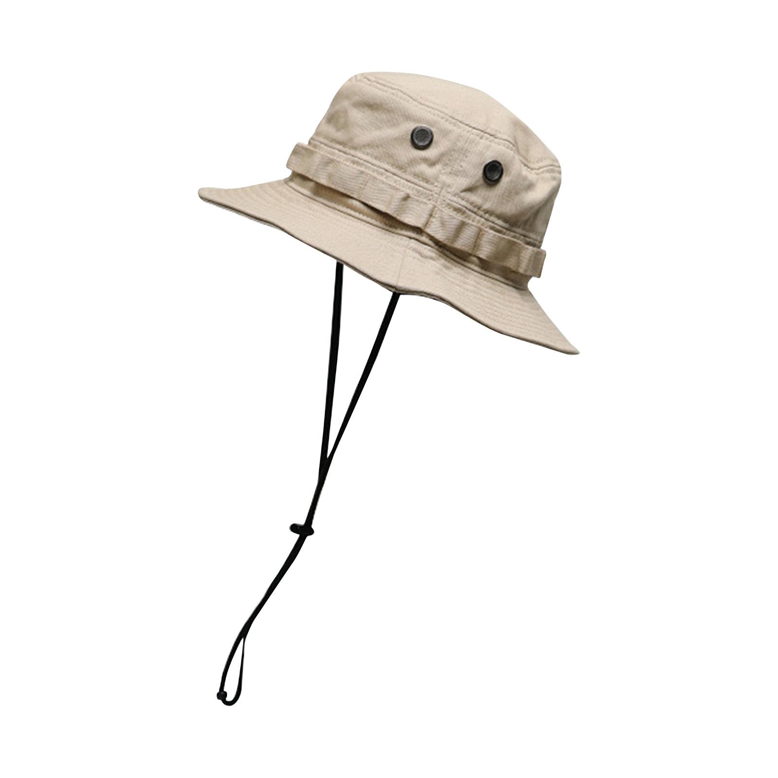 

Панама для мужчин и женщин, широкие панамы, UPF50+ шляпы для защиты от солнца в джунглях для рыбалки и охоты One Size хаки