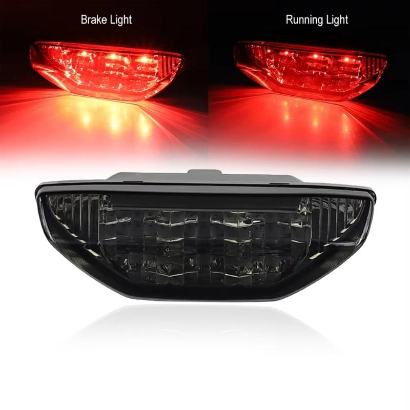 Taillight Brake Lamp ATV Motorcycle LED Tail Light for TRX500 Waterproof Tail Stop Lamp Easy Installation Repair Part