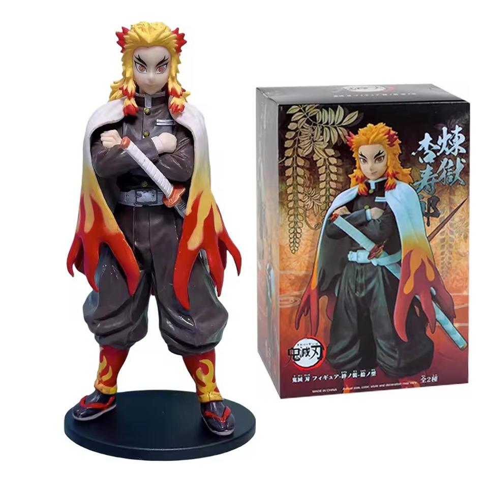 Anime Figure Demon Slayer Action Figure Toys Kimetsu No Yaiba Doll Tanjiro Nezuko Zenitsu Figurine Inosuke Warrior PVC Model Toy