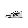 Air Jordan 1 Panda Cushioning Abrasion Resistant Low Top Vintage Basketball Shoes Unisex Black White 553558-165(Team425-)