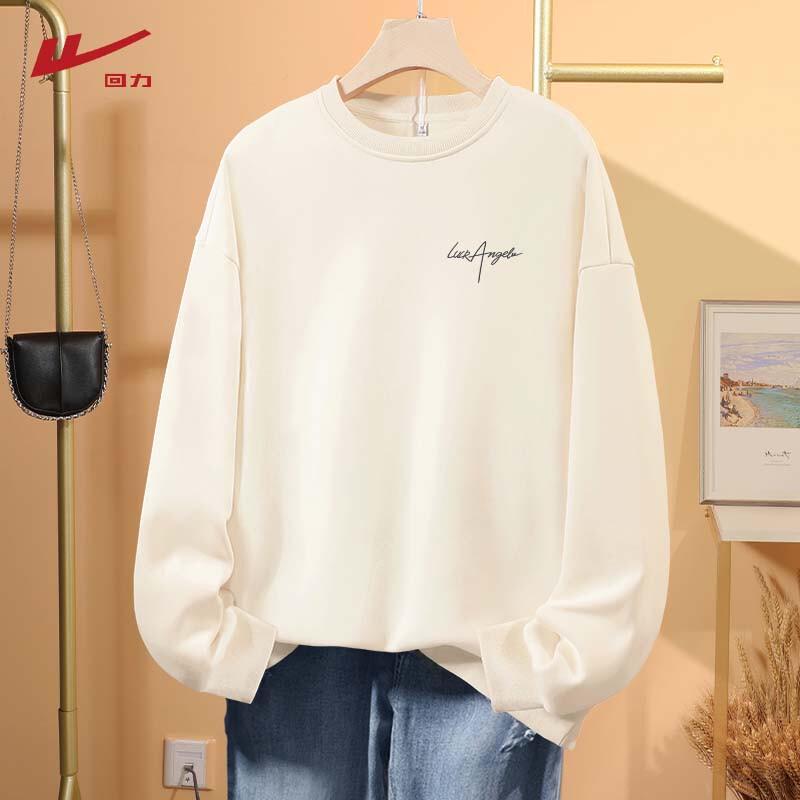 Warrior Women's Casual Round Neck Long Sleeve Sweatshirt