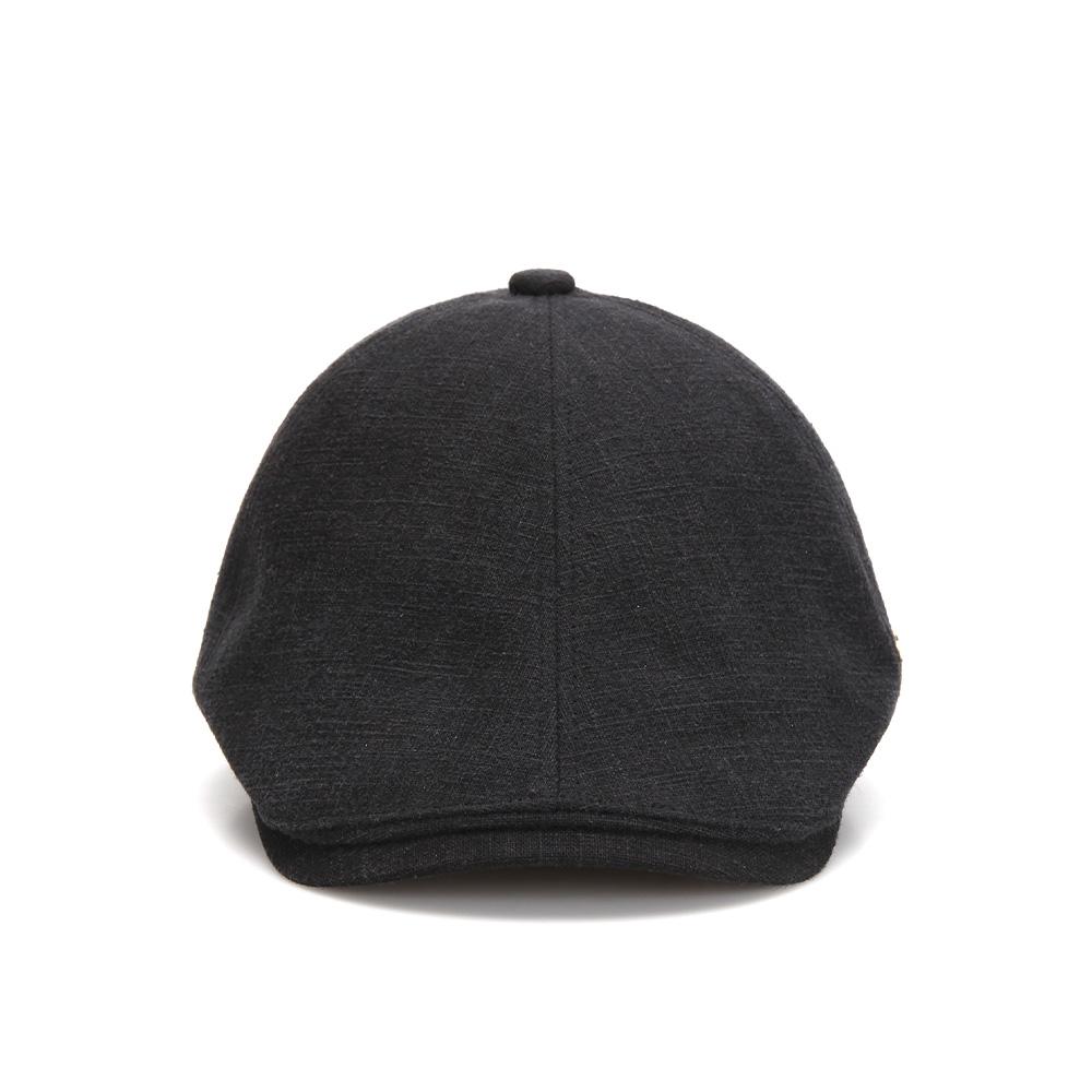 ULUK Classic Linen Hunting Cap_Black