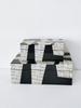 Nordic Minimalist Wooden Jewelry Box & Tissue Tray Decor for Bedroom/Living Room