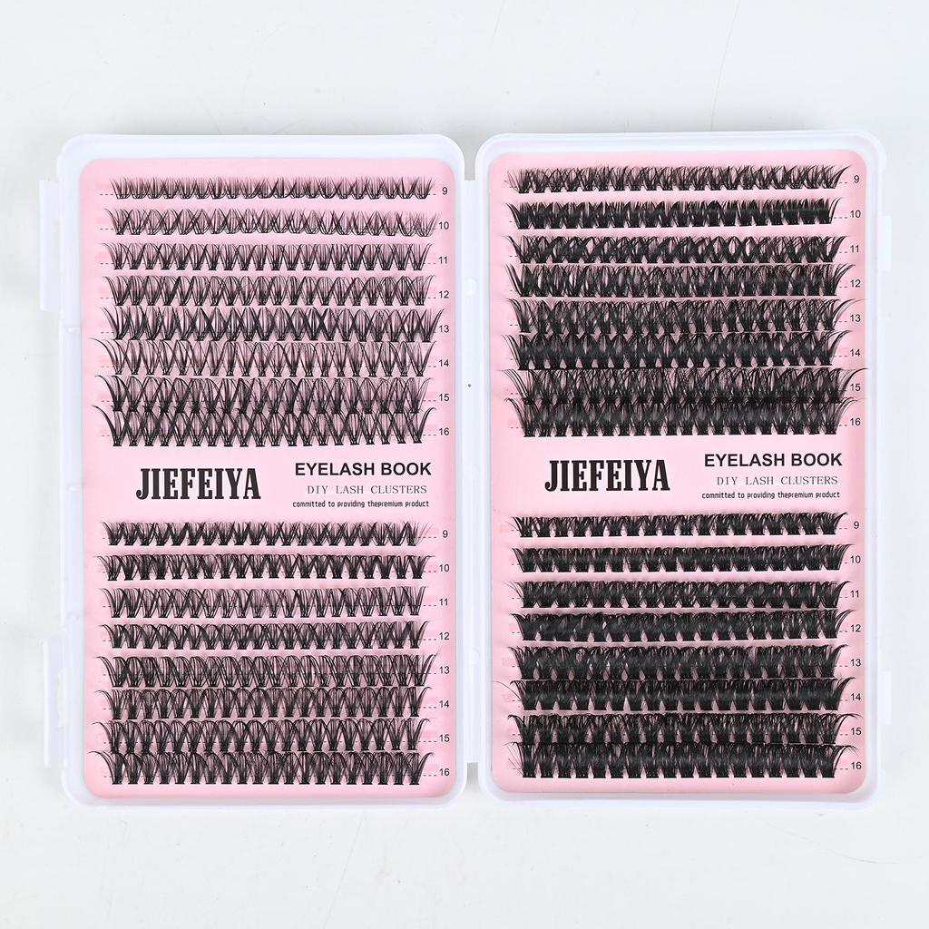 European and American DIY Large Capacity False Eyelashes - Hot Melt Duo Style