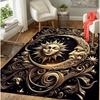 Sun Moon Pattern Area Carpet Living Room Floor Mat Office Mat Living Room Bedroom Home Room Supplies Decoration Bathroom Kitchen