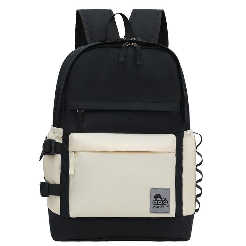 School Bag 2025 New Fashion Outdoor Travel Backpack Versatile Junior High School Student School Bag Large Capacity Outdoor Leisure Backpack