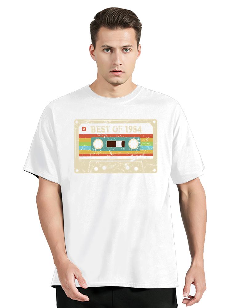 Vintage December 1984 Birthday T-Shirtunisex Clothing Oversized Tshirt O-neck Fashion Retro T Shirt Born In 1984 New Casual Tops