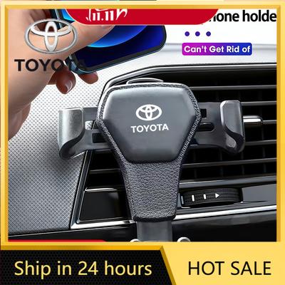 Toyota 2026 New Hub Caps Gravity Auto Phone Holder Car Air Vent Clip Cell Phone Stand Support Toyota Crown Car Sticker