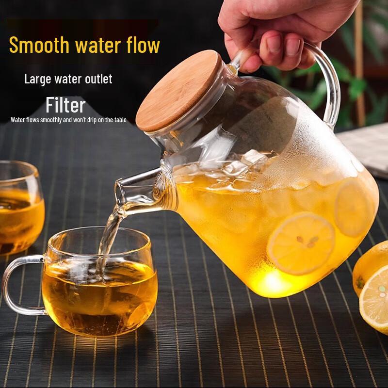 Heisou Borosilicate Glass Teapot and Kettle