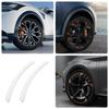 Car Wheel Tire Eyebrow Strips Decorative Protection Adhesive Anti-Collision Strip For Daily Commuters Vehicle Restorers Ride