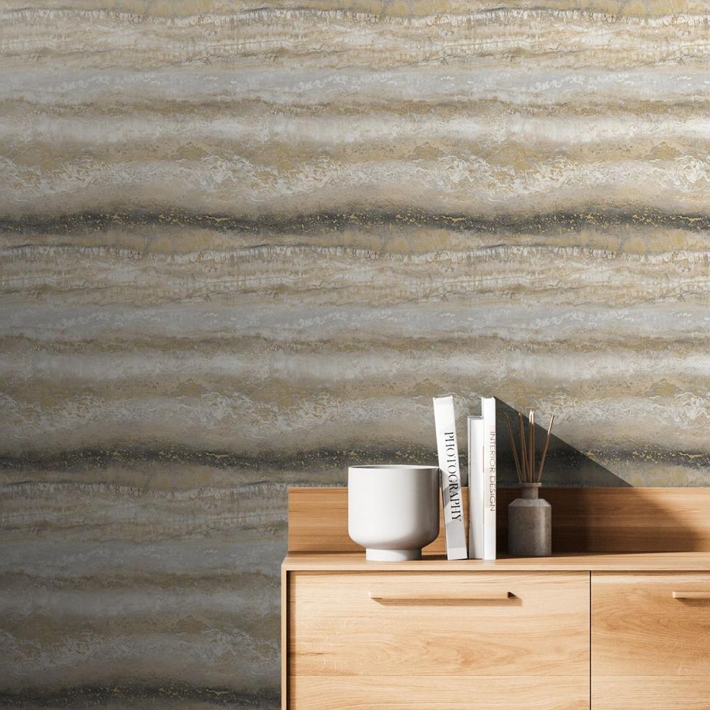Muriva Semper Marble Effect Wallpaper