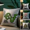 H-Huf Fashion Pillow Case Comfort Sofa Bed Silky elegant Invisible zipper Decorative cushion cover