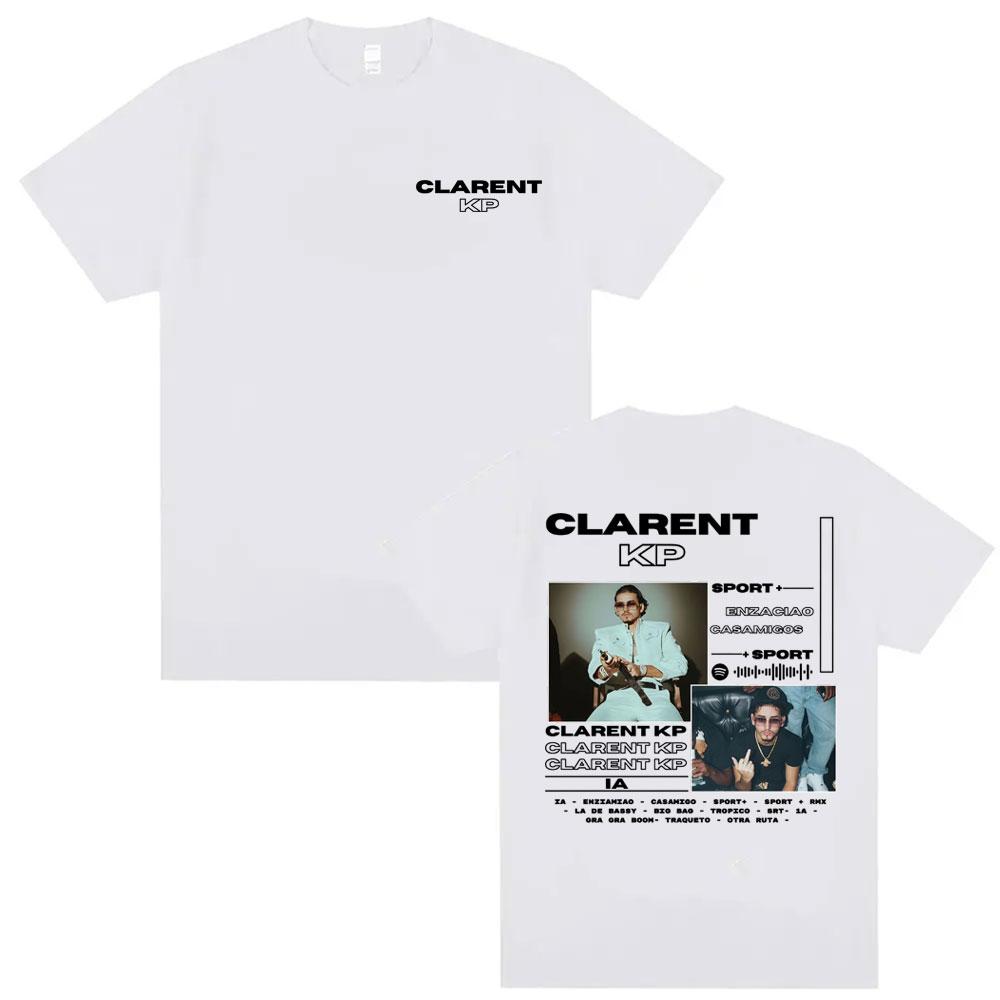 Rapper Clarent Kp Enzaciao Casamigos Album Tshirts Men Women Fashion Hip Hop Pop Music T Shirt Cotton Comfort Oversized Tshirt