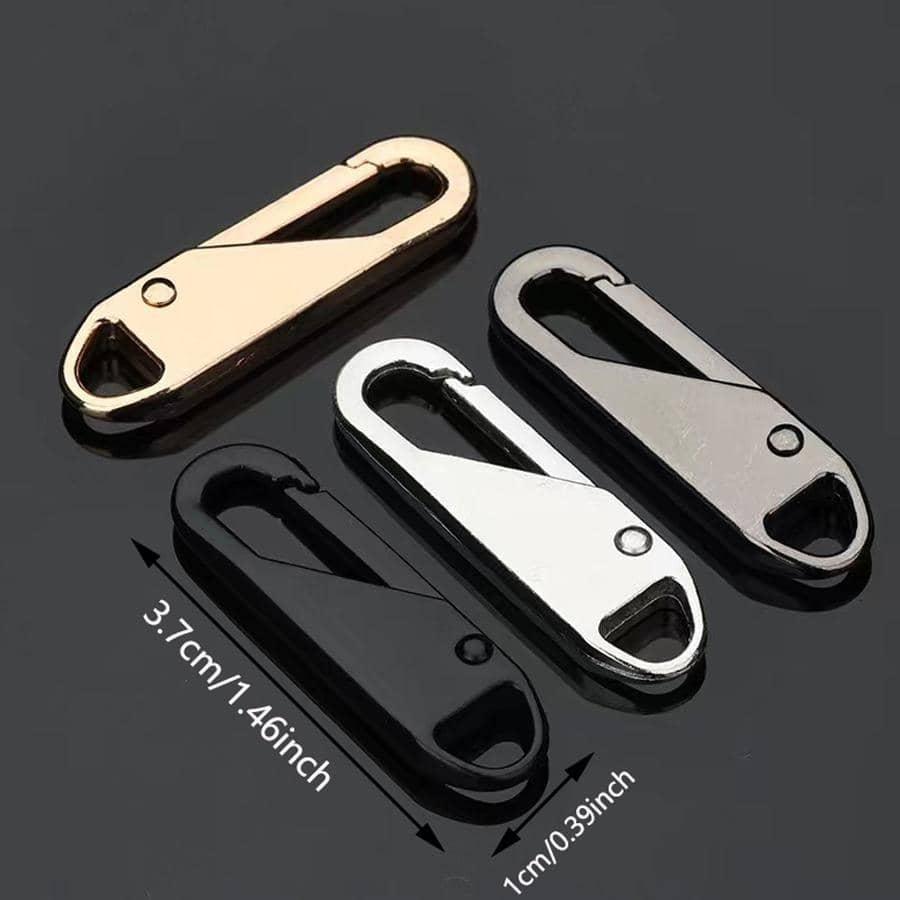 1pcs Zinc Alloy DIY Zipper, Modern Mixed Color DIY Sewing Zipper For Home