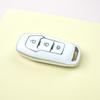 Silver Edge TPU Car Key Case Cover Keyless For Ford Mondeo 3 4 5 MK3 MK4 MK5 Focus 3 4 Ranger S C Max Explorer Fiesta Shell Fob Accessories