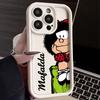 HOT Cartoon M-Mafaldas Phone Case for Samsung S26 S25 S24 S23 S22 S21 S20 F06 M16 Note 20 FE Plus Ultra 4G 5G Soft Silicone TPU