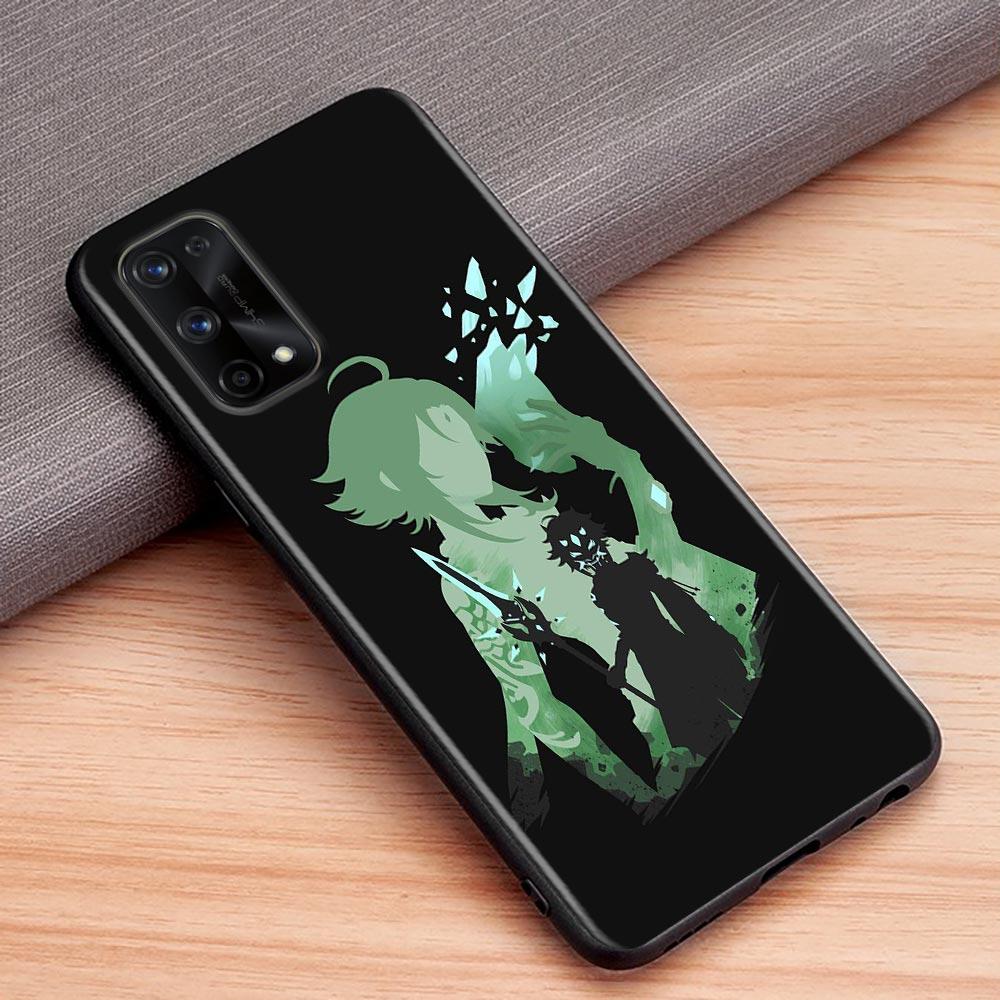 Husă de Telefon Anime Genshin Impact Pentru Oppo Realme 8i 8 9 7 6 5 Pro 9i 7i 5i 6i XT 5G Huse Acoperire Moale din Silicon Realme 8Pro