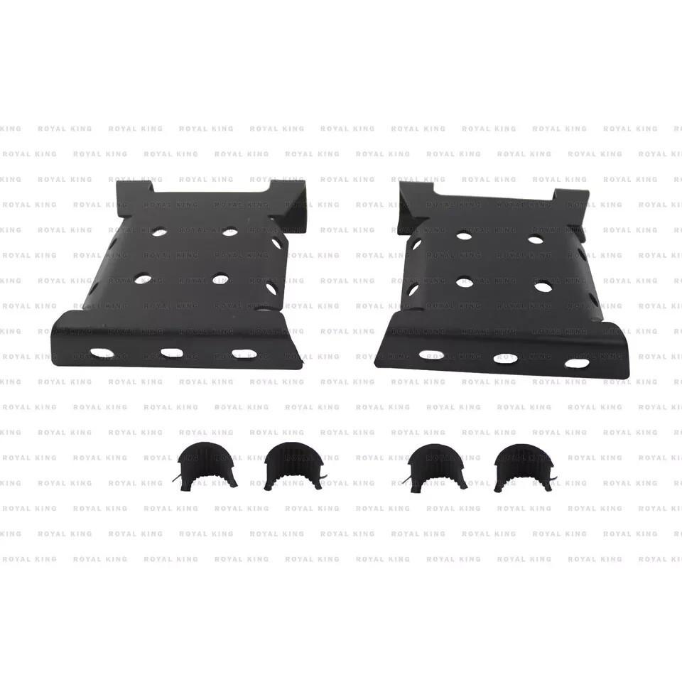 Black "Jerry Can Pair With Mount" Fit For Royal Enfield Himalayan 411 BS4