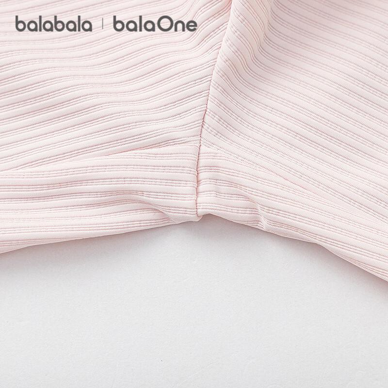 Balabala Girls' Straight-Leg Bow Detail Summer Pants