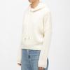 Pull blanc écru maylie à capuche Femme LA PETITE ETOILE