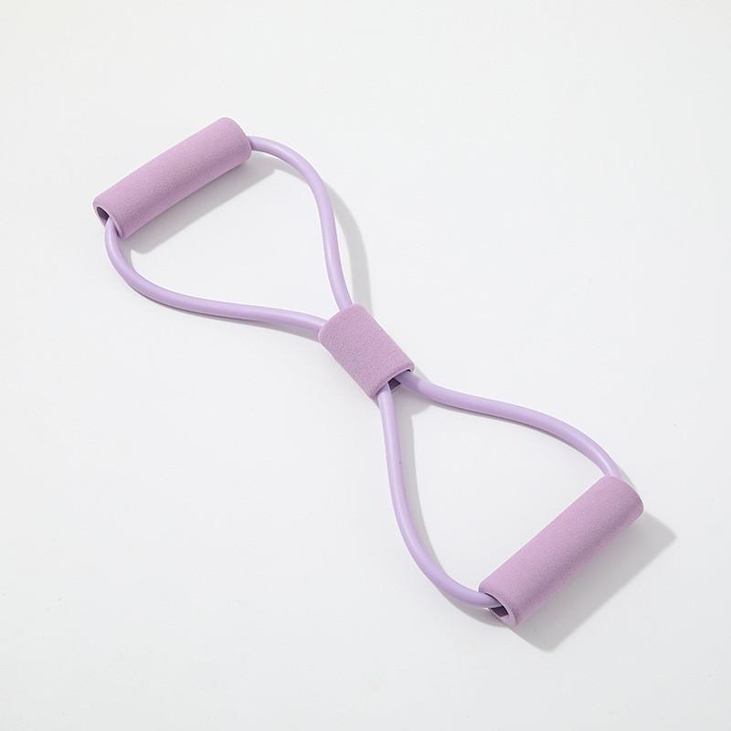 8-shaped Pull-up Device Elastic Chest Expansion and Tension Band Beautiful Back Yoga Pilates Fitness Figure Eight Shape Rope