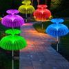 1/2/3/5 Layer Solar Jellyfish Lamp Waterproof Fiber Optic Lamp  Landscape Light