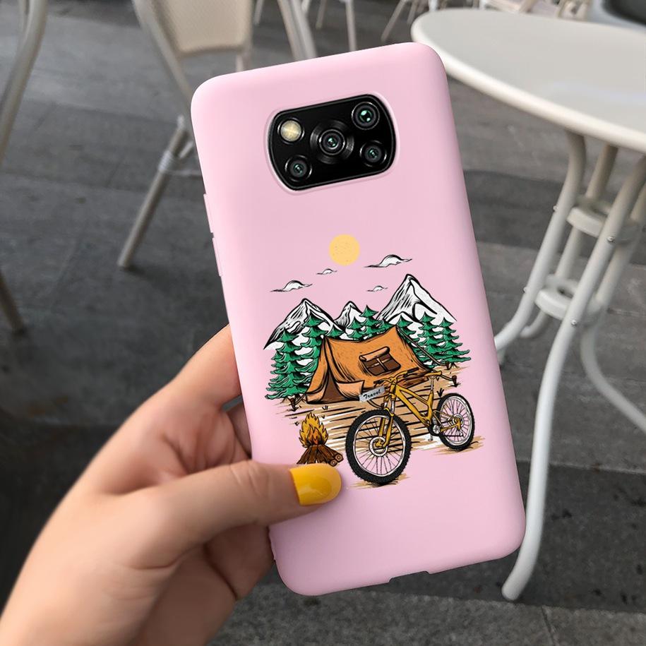 Poco X3 Pro Case Silicone Soft Phone Back Cover For Xiaomi Poco X3 NFC Popular Fundas For Xiomi Mi Poco X3 X 3 X3NFC X3Pro Coque