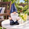 Home Office Ornament Baseball Gnome Figurine Resin Sports Theme Statue Holding Indoor Decorative Accents Bat & Ball Tabletop Decor Lover