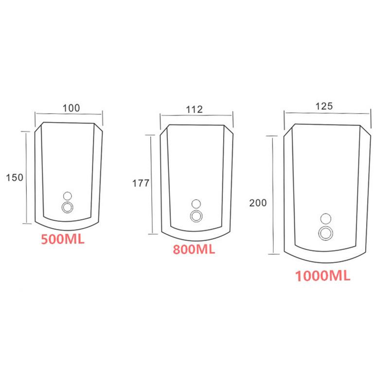 Antique Soap Dispenser 500ML/800ML/1000ML Bathroom Hand Liquid Soap Dispenser/kitchen Soap Dispenser SS 304 Shampoo Bottles