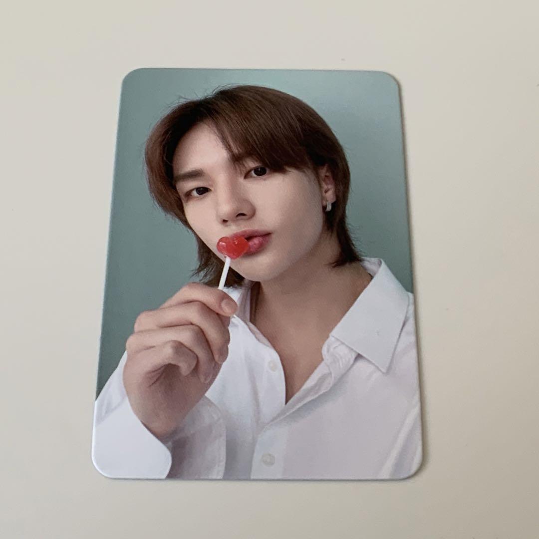

[USED] straykids mmt hyunjin trading card bonus maxident lucky drop