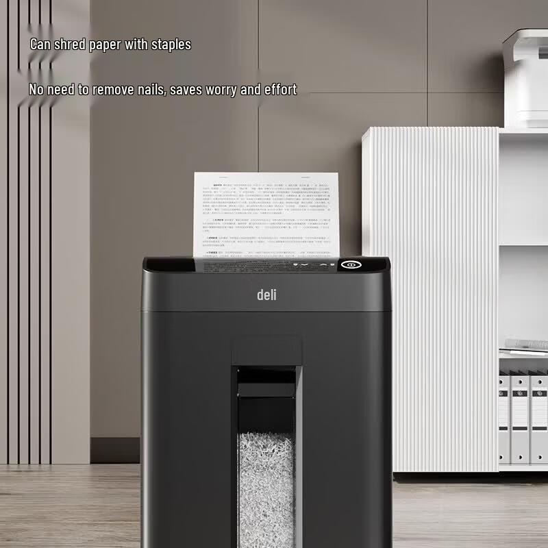Deli 5-Level Security Commercial Paper Shredder CN plug (adapter included)