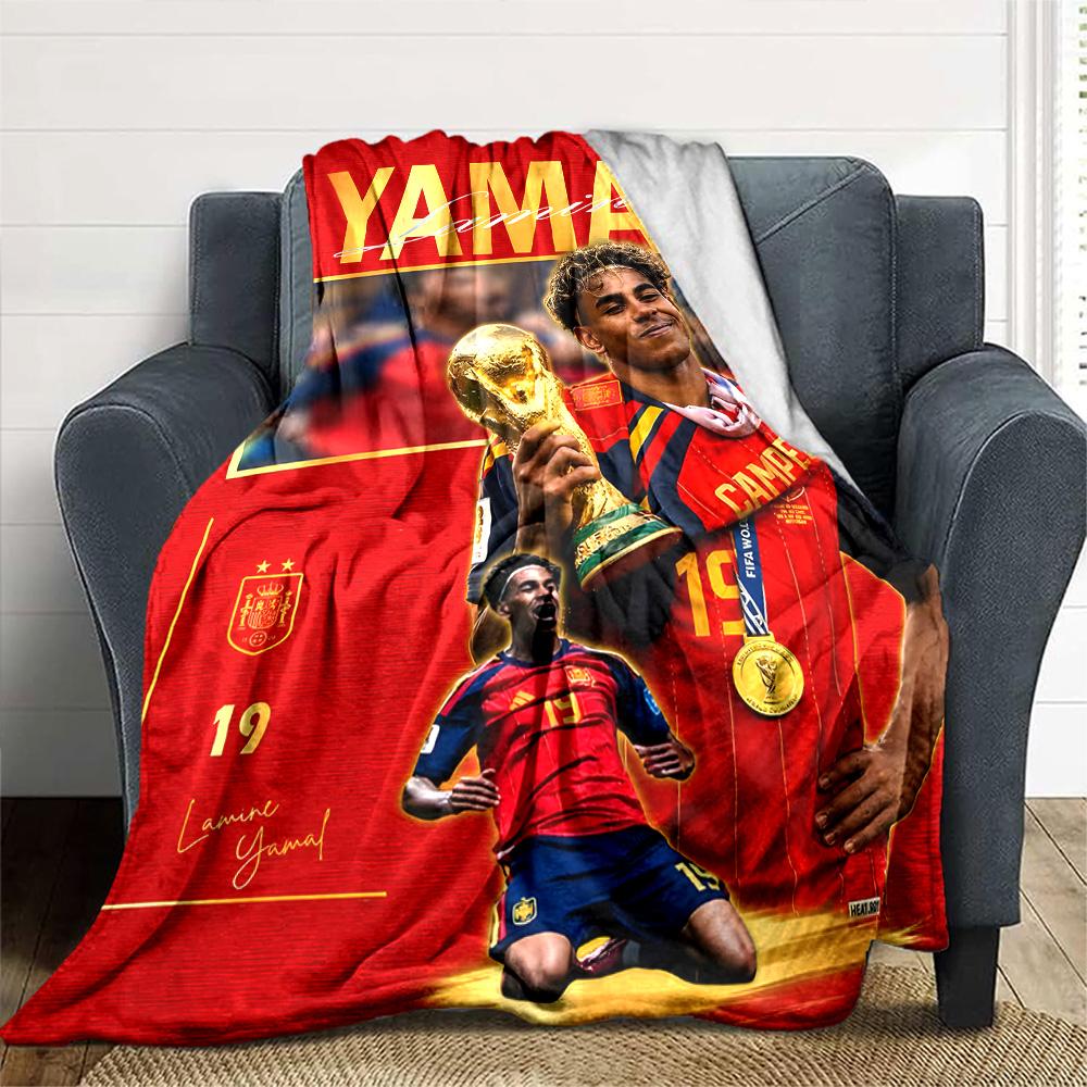 1pz Coperta Yamal5, Regalo, per Uomini e Donne, Coperta Morbida, Ottima per Divano Letto Divano Viaggio, Coperta Leggera in Flanella