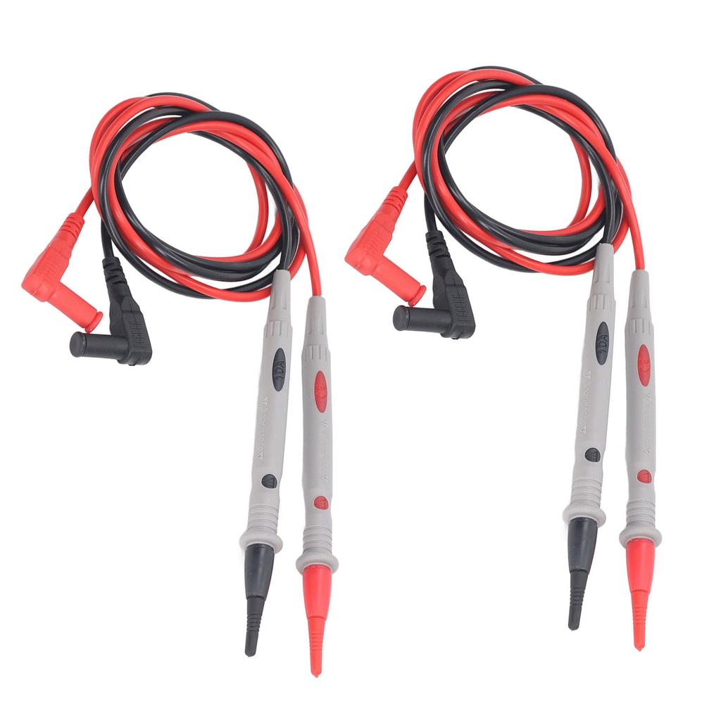 2 Sets Multimeter Test s Silicone Testing Probe Needles Electrical Test Wire Kit Universal 1000V 10A