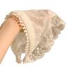 The New Summer Ins High-end Lace Headscarf Pastoral Style Baotou Triangle Scarf Headband Female Light Luxury Headdress Hair Accessories