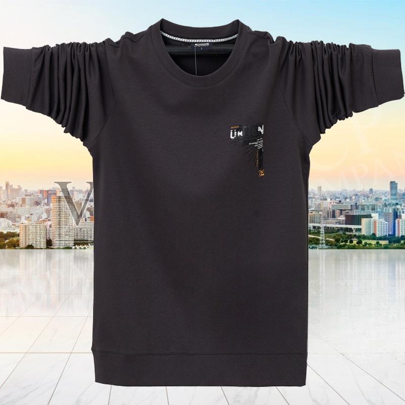 Men's Soft Crewneck Sweatshirt Breathable Crew Neck Pullover Outdoor Athletic Long Sleeve Sweatshirts Fall Warm Breathable Pullovers for Men