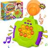 Pop Fidgets Kinderspiele Spielzeug, Handheld Sensorisch, Schnelles Drücken, Blasen Stress Pop Aufleuchtendes Spiel, Halloween, Weihnachten, Geburtstag