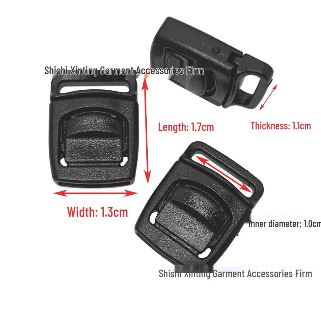 10mm Mini Buckle Nylon Pet Harness for Small Dogs, Adjustable DIY Craft Strap