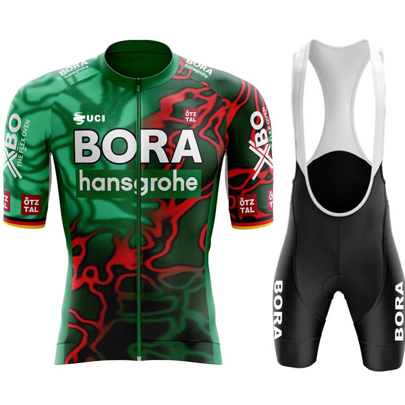 Cycling Clothes UCI BORA Men's Outfit Set Pants Man Sports Wear Cycle Jersey Spring Summer Clothing 2026 Bycicle Uniform Bicycle