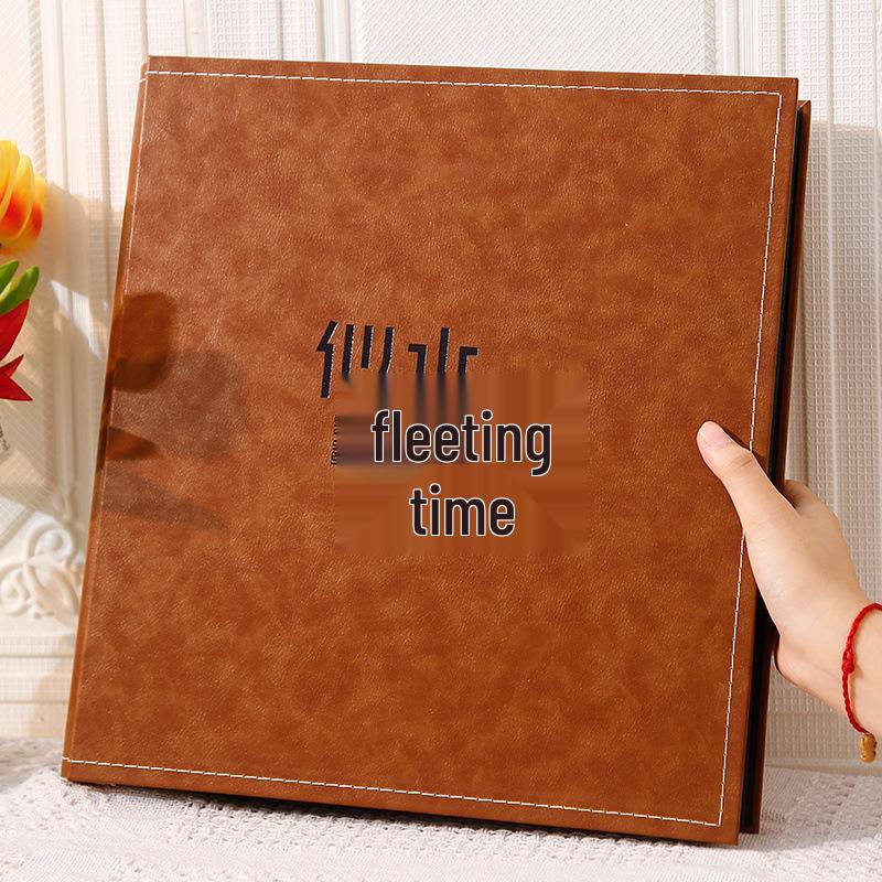 Φωτογραφικό Άλμπουμ 6 ιντσών: 1000 Φύλλα, Μεγάλης Χωρητικότητας, Αναμνηστικό Δερμάτινο Ένθετο για Ζευγάρια & Οικογένειες για Φωτογραφίες 5 ιντσών