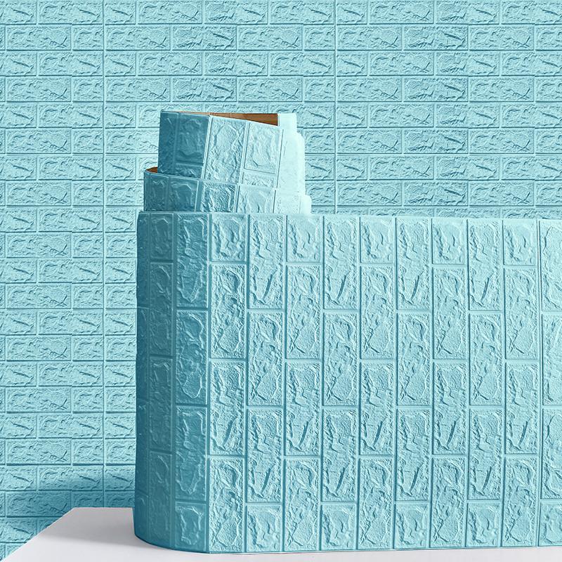 Soundproof Foam Wall Panels, Self-Adhesive XPE Cartoon Murals for Bedroom, Waterproof Noise Reducing Wallpaper