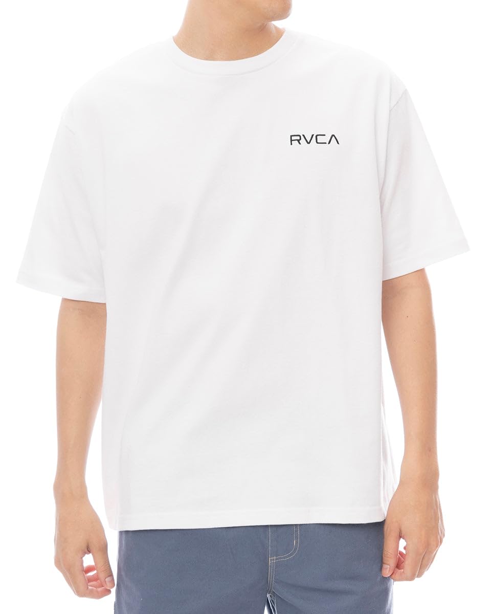 

Мужская футболка RVCA PALM BOX SS WHT M [Модель весна/лето 2025] белый