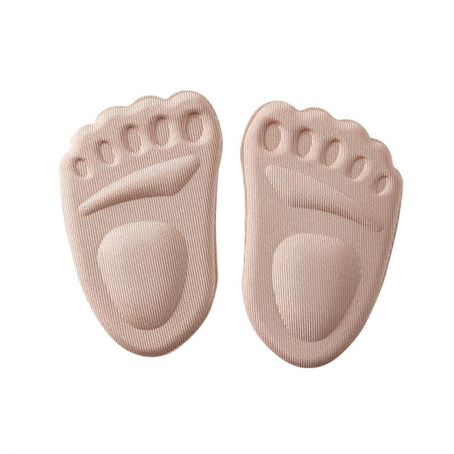 Women's Anti-Pain Super Soft Forefoot Pads for High Heels - Non-Slip, Half-Size Insoles