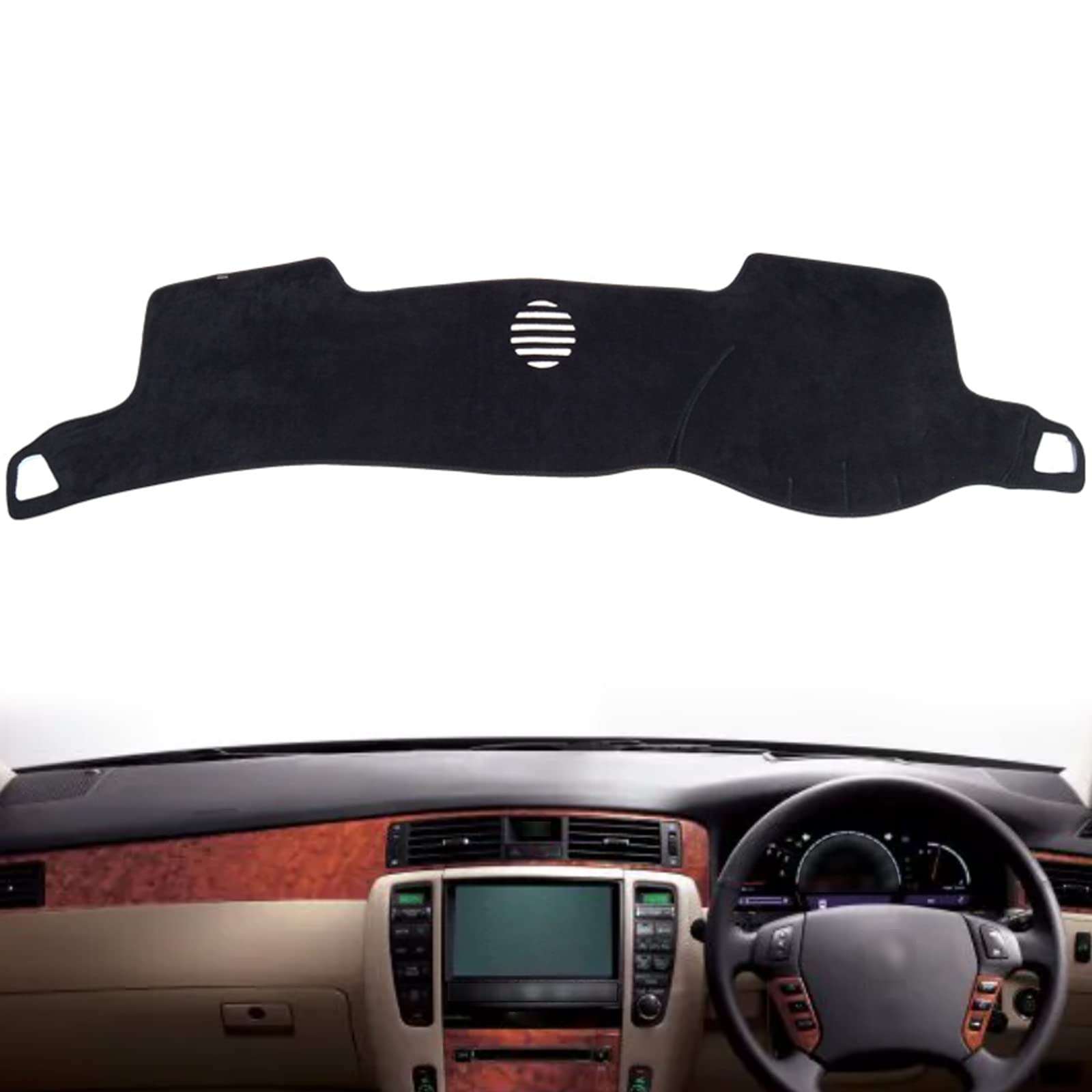 

Коврик на приборную панель для Toyota Crown 12-го поколения 180, коврик на приборную панель, салон автомобиля, солнцезащитный коврик (18 Серия, Серия) 2004-2008, Обложка, Аксессуары,