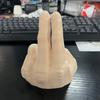 La Mano Ondeggiante Pigra a 2 Dita per Decorazioni Cruscotto Auto Mano Ondeggiante Interno Auto 4,53"×4,33" per la Maggior Parte delle Auto