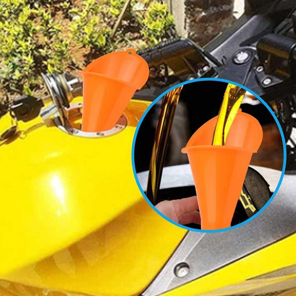 Multi-Piece Plastic Liquid Funnel Kit Flexible Extension Spout Funnels Wide Mouth Fuel Oil Transfer Anti-splash Refuel Tools